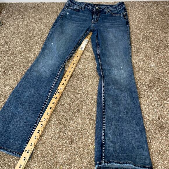 Silver Jeans Elyse bootcut jeans denim 27" X 28" - Picture 8 of 11